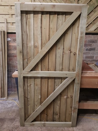 Gate super heavy - super, timber