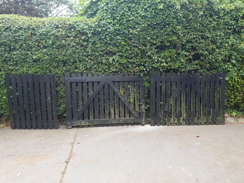 Driveway garden wooden - garden,