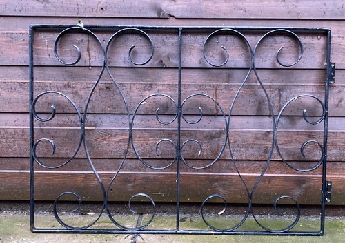 Wrought iron garden - iron,
