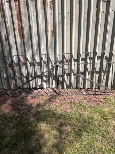 7ft opening galvanised double - galvanised,