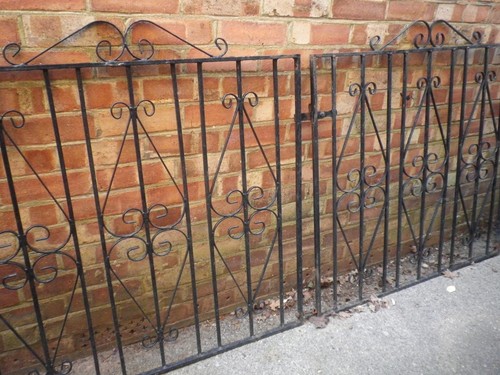 Wrought iron gates - wrought,