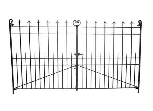 Pair large wrought - of,