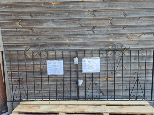 Scroll top wrought iron style - scroll,
