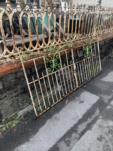 Vintage set iron driveway - iron,