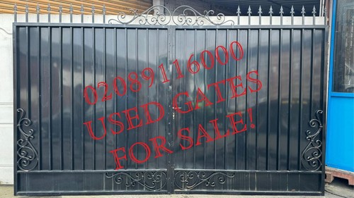 Used gates round - , top