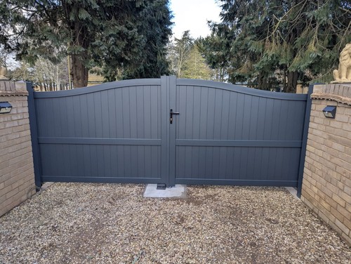 Aluminium bell curved top - aluminium,