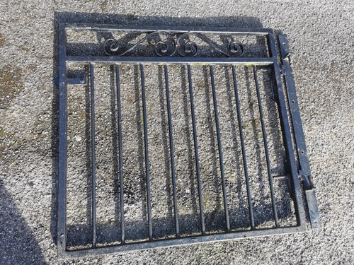Metal garden gate - garden, wide