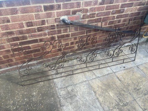 Garden driveway gate - driveway, metal