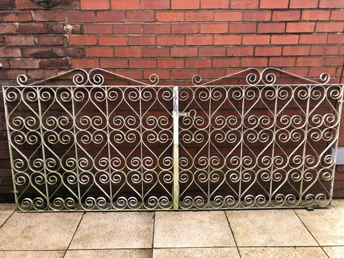 Wrought iron gates heavy - wrought,