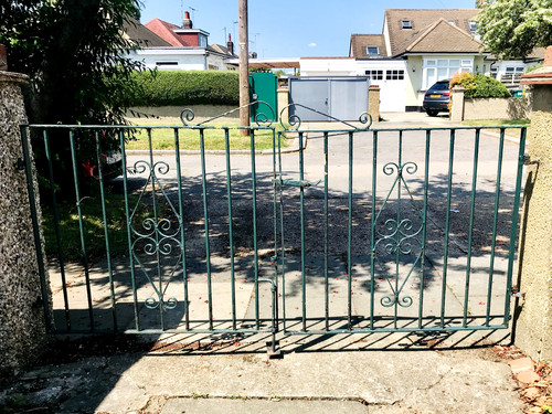 Pair wrought iron - pair,